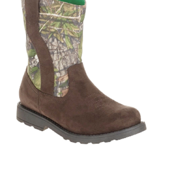 Boots boys new size 3M camouflage Faded Glory - Picture 1 of 1